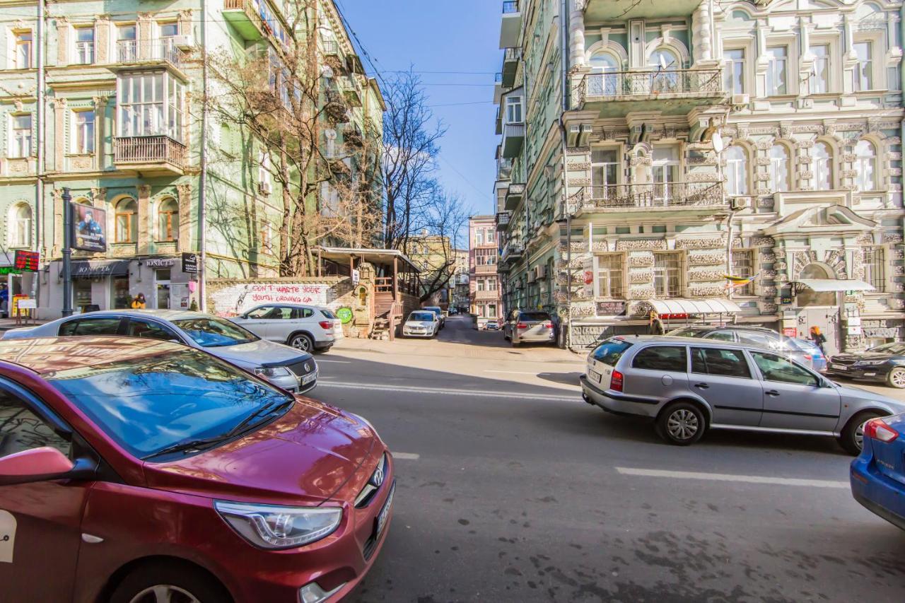 Роскошная Двухуровневая Квартира, Ул. Михайловская Kyiv Exterior foto