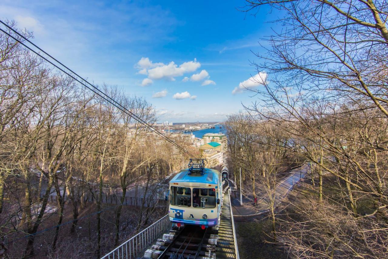 Роскошная Двухуровневая Квартира, Ул. Михайловская Kyiv Exterior foto